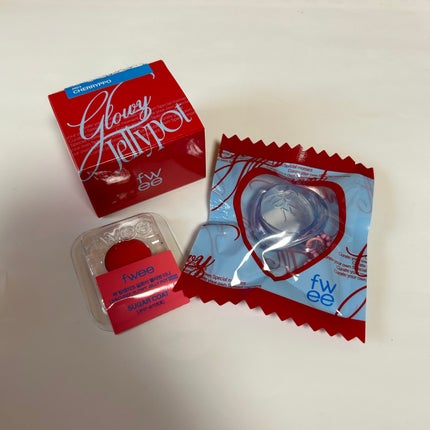 フィー リップアンドチーク グローイジェリーポット JR03 チェリーポ/fwee/リップグロスを使ったクチコミ(1枚目)