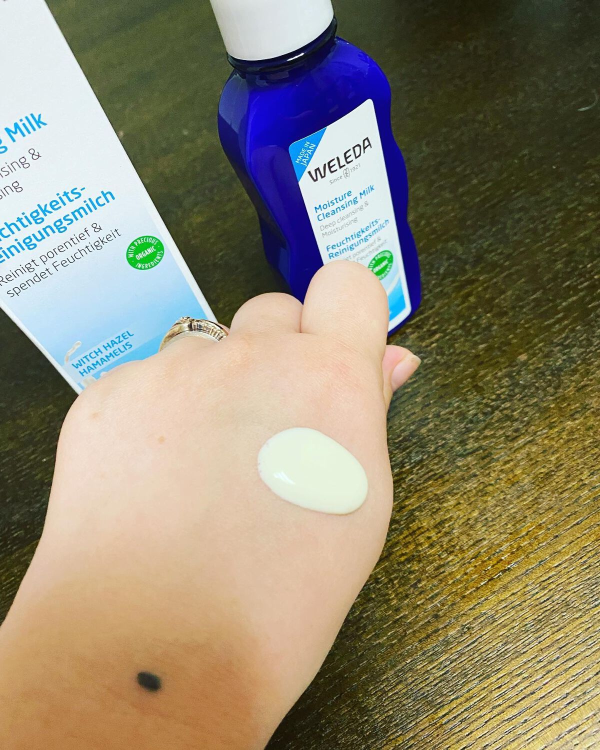 モイスチャー クレンジングミルク/WELEDA/ミルククレンジングを使ったクチコミ(2枚目)