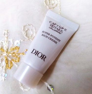 カプチュール トータル セル ENGY リッチ クリーム/Dior/フェイスクリームを使ったクチコミ（1枚目）