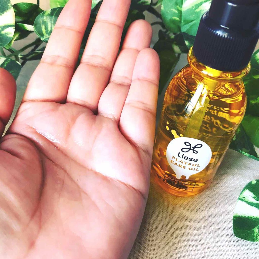 プレイフルケアオイル/リーゼ/ヘアオイルを使ったクチコミ（2枚目）