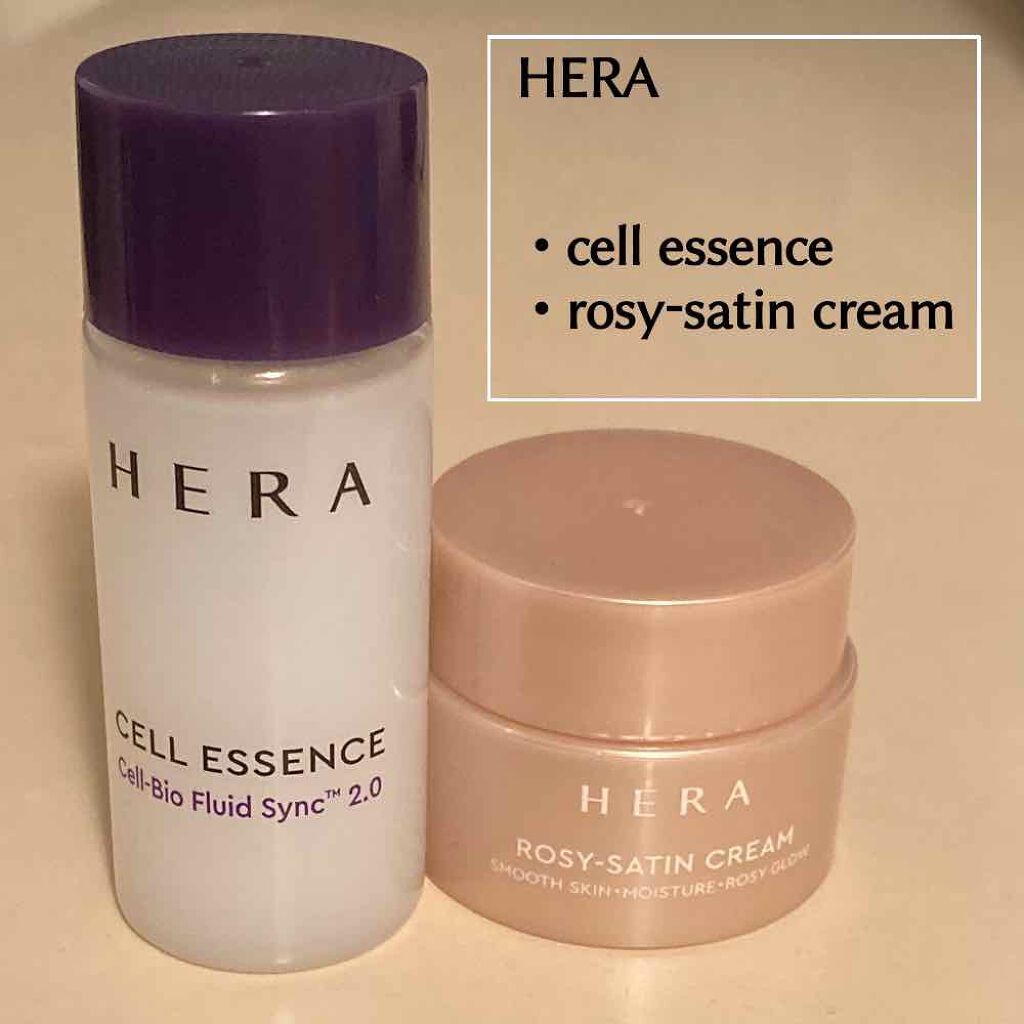 CELL ESSENSE/HERA/化粧水を使ったクチコミ（1枚目）