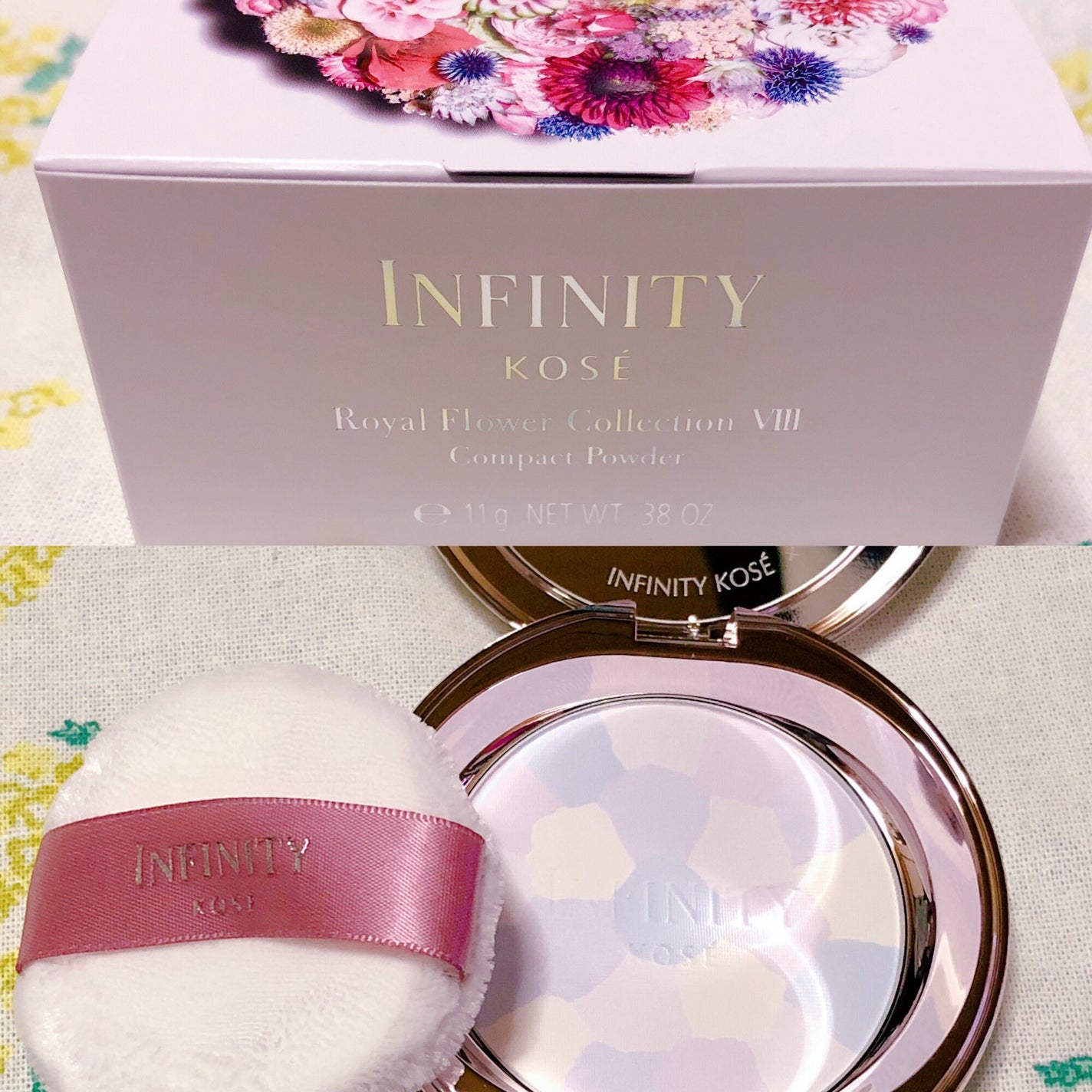 ロイヤルフラワーコレクション VIII コンパクトパウダー/インフィニティ/プレストパウダーを使ったクチコミ(2枚目)