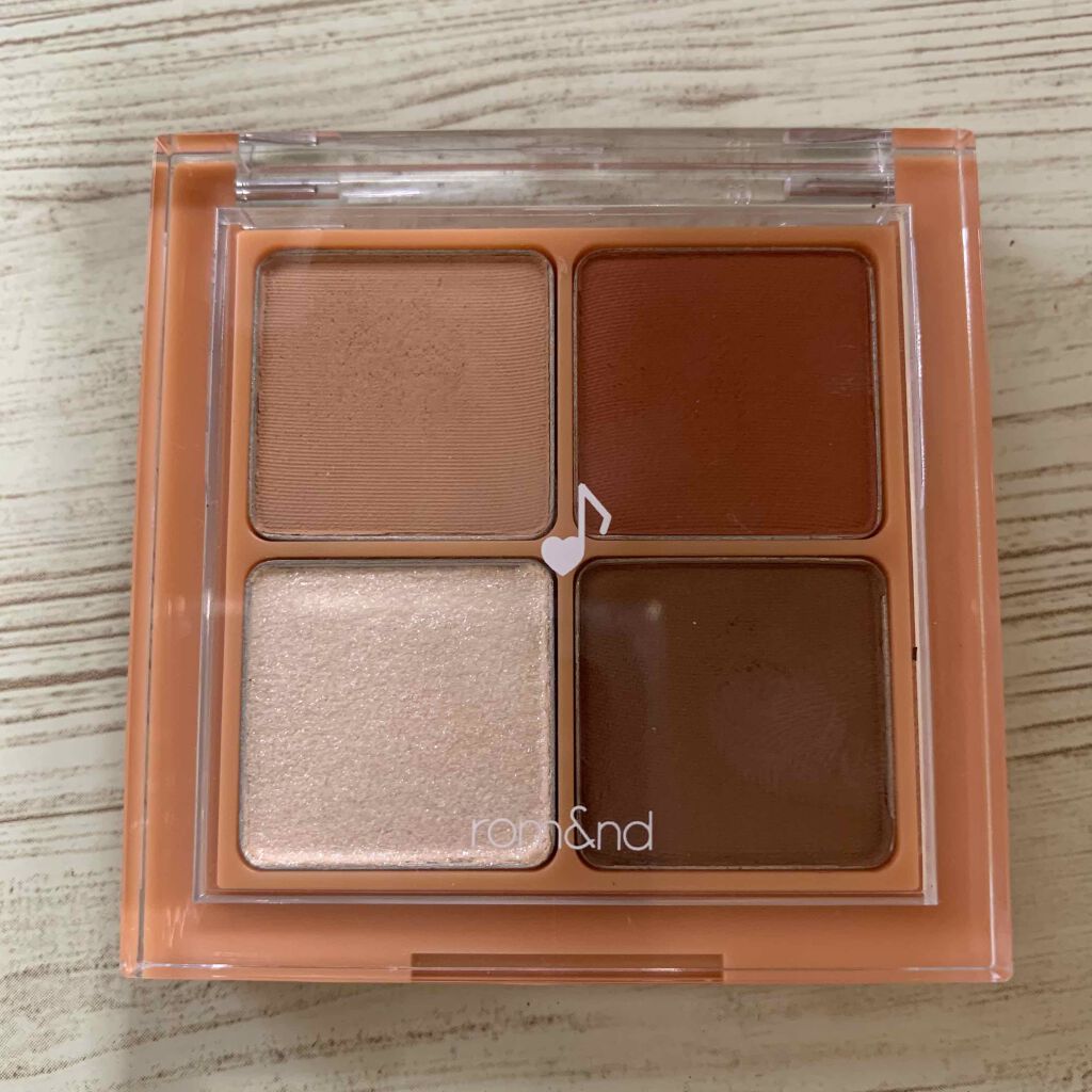 ベターザンアイズ/rom&nd/アイシャドウパレットを使ったクチコミ(1枚目)