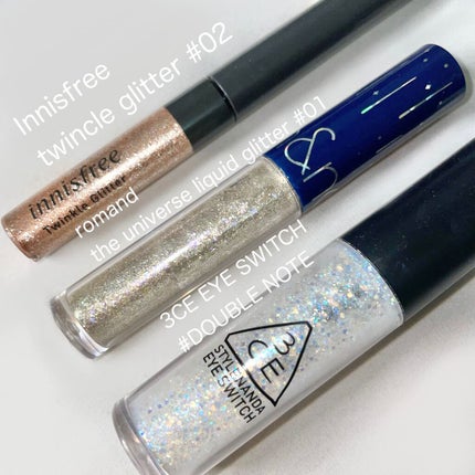 3CE アイスイッチ/3CE/グリッターを使ったクチコミ(2枚目)