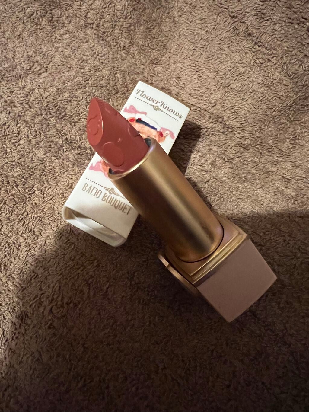 ラブベアリップスティック/FlowerKnows/口紅を使ったクチコミ(8枚目)