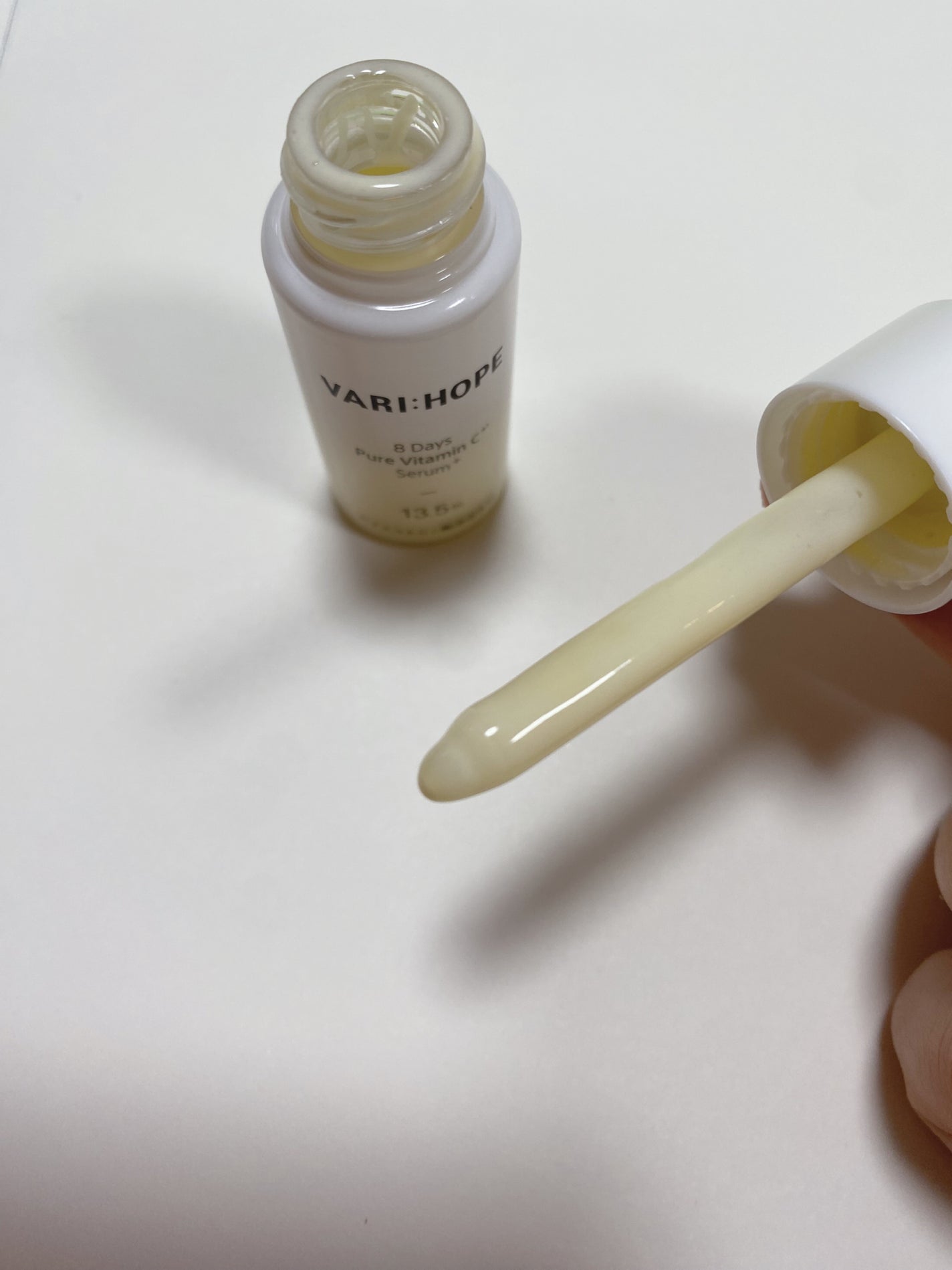 8デイズピュアビタミンCアンプル/VARI:HOPE/美容液を使ったクチコミ(3枚目)