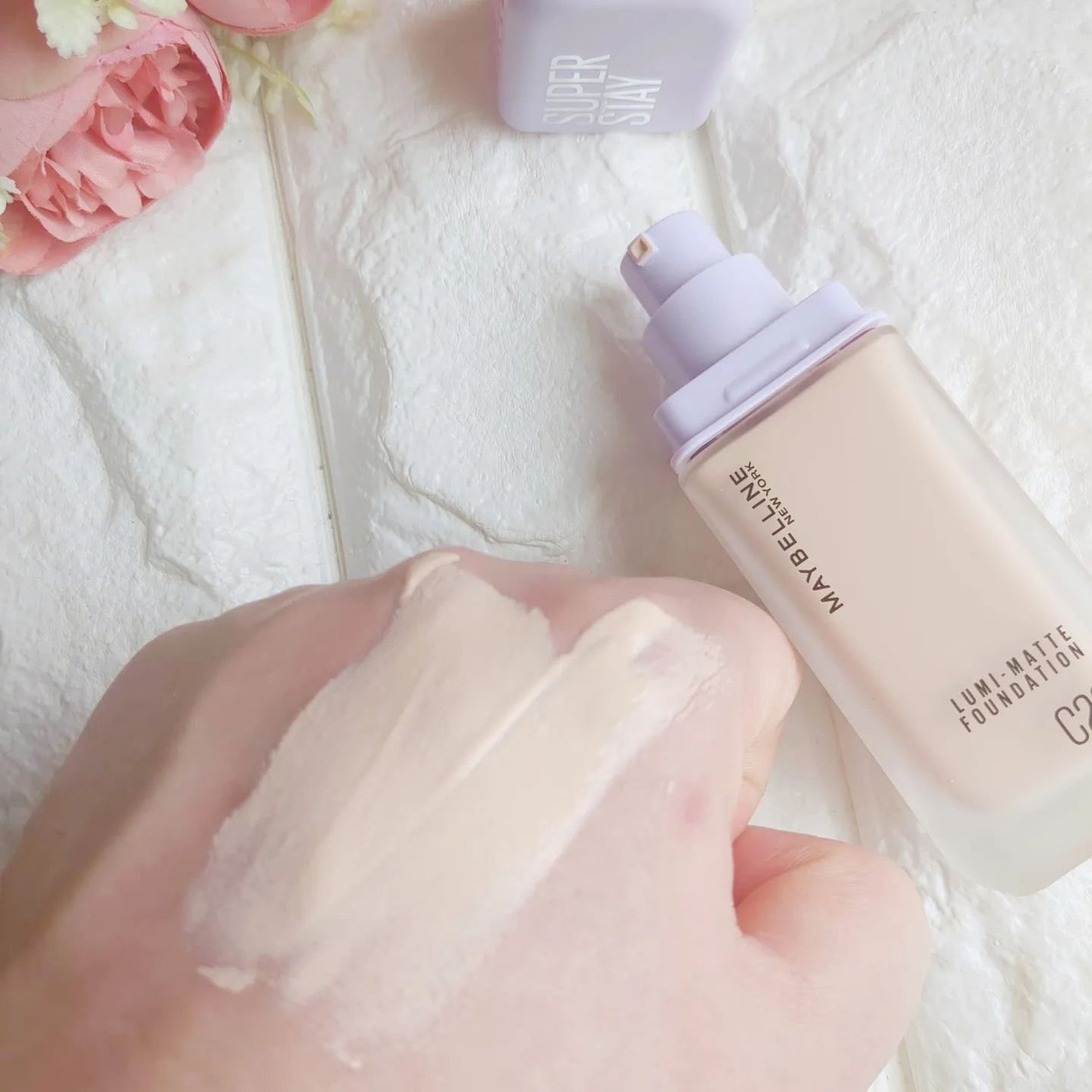 SPステイ ルミマット リキッド ファンデーション/MAYBELLINE NEW YORK/リキッドファンデーションを使ったクチコミ(4枚目)