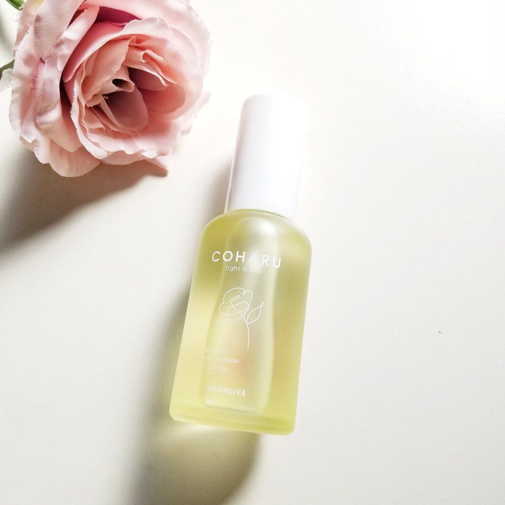 スタイリングオイル<タイト&ウェット>/COHARU/ヘアオイルを使ったクチコミ(2枚目)