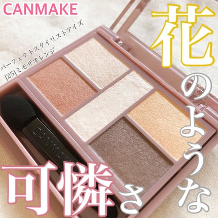 パーフェクトスタイリストアイズ/キャンメイク/アイシャドウパレットを使ったクチコミ(1枚目)