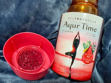 Ayur Time（アーユルタイム） フランキンセンス＆サンダルウッドの香り 720g/アーユルタイム/入浴剤を使ったクチコミ（3枚目）