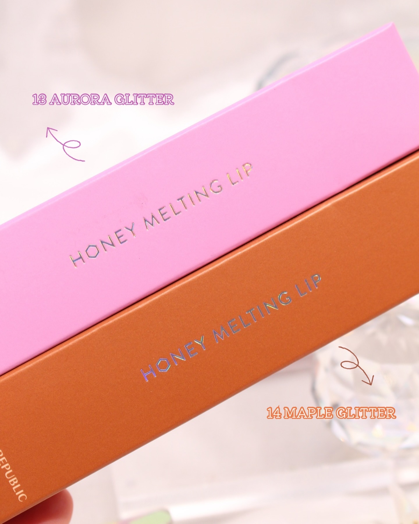 ハニーメルティングリップ/ネイチャーリパブリック/口紅を使ったクチコミ（2枚目）