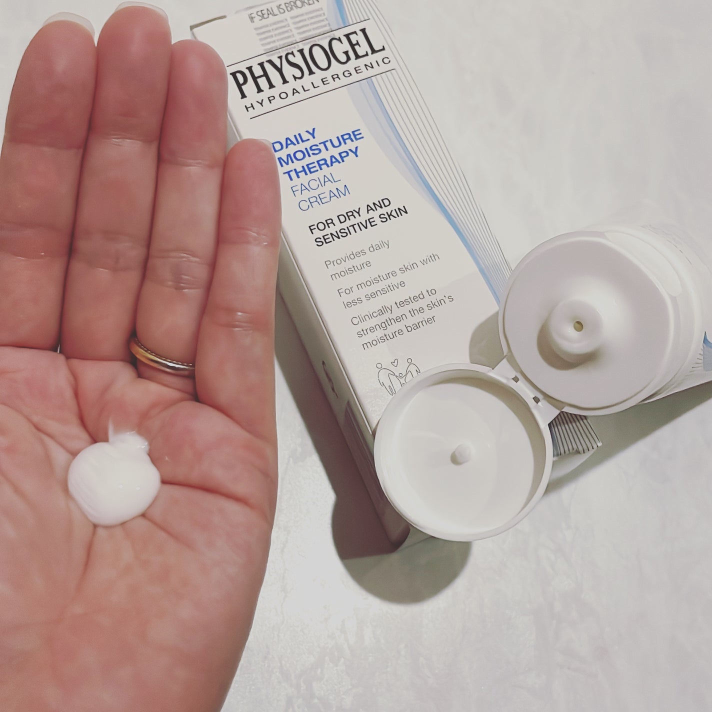 DMT フェイシャルクリーム/PHYSIOGEL/フェイスクリームを使ったクチコミ(3枚目)