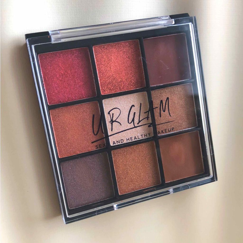 UR GLAM　BLOOMING EYE COLOR PALETTE/U R GLAM/アイシャドウパレットを使ったクチコミ（1枚目）