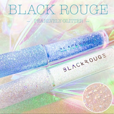 パールブリーアイグリッター/BLACK ROUGE/リキッドアイライナーを使ったクチコミ（2枚目）