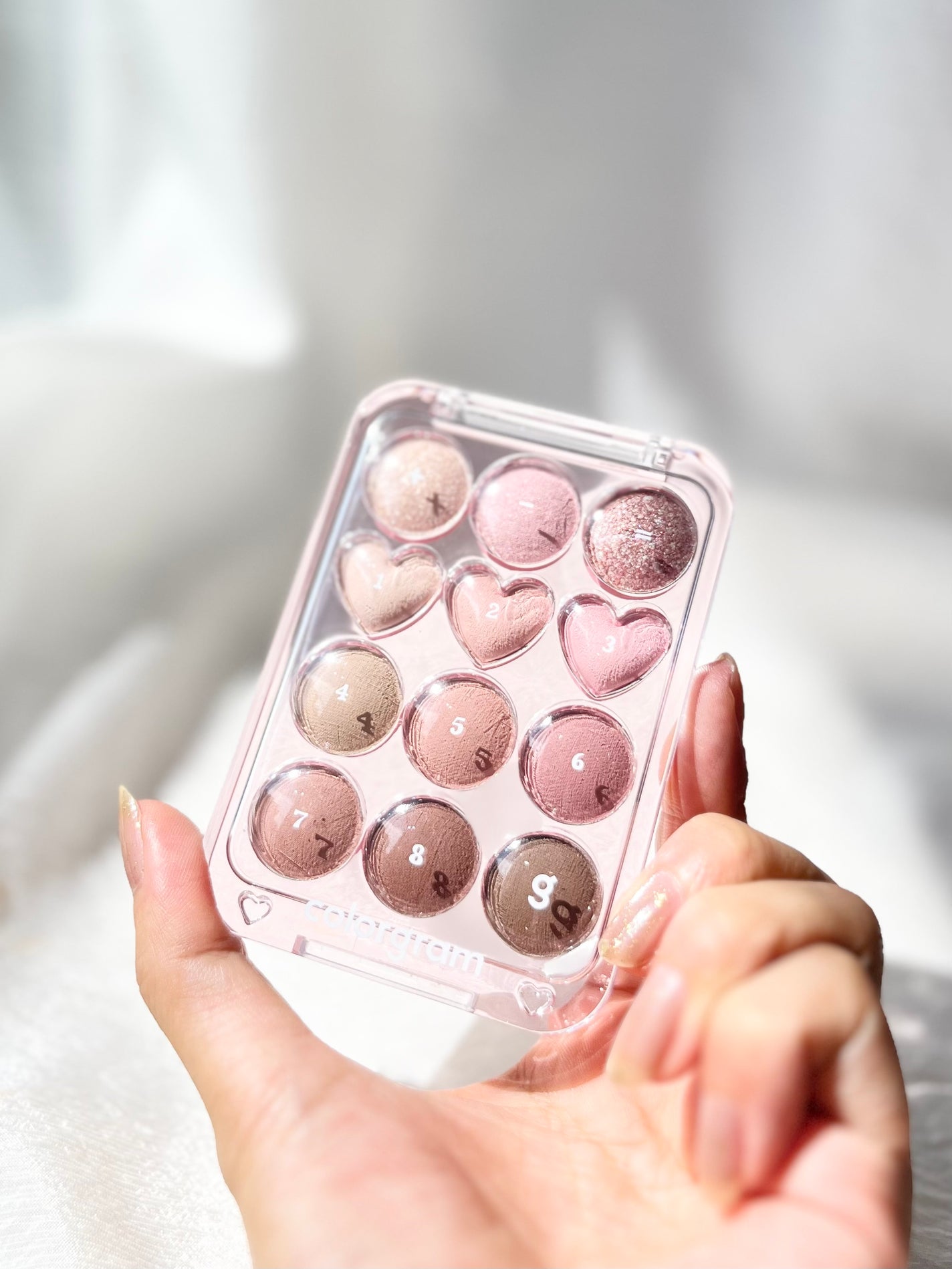 目元チュートリアルアイパレット/Colorgram/アイシャドウパレットを使ったクチコミ(5枚目)