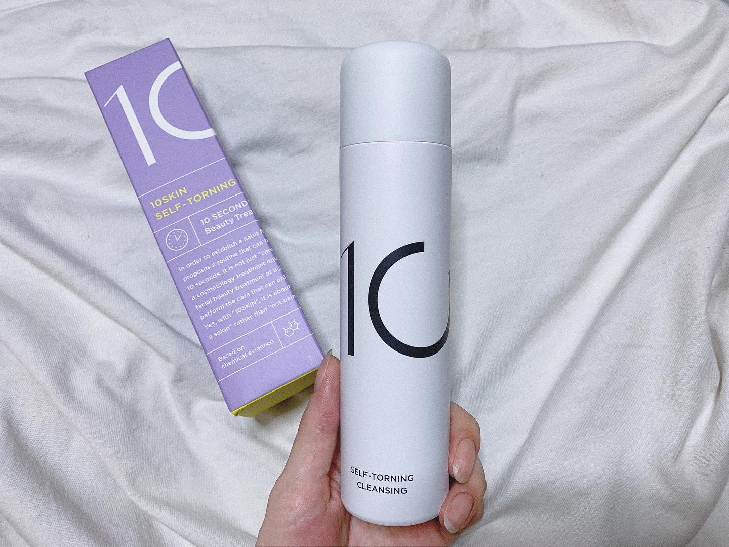 セルフトーニングクレンジング/10SKIN/泡洗顔を使ったクチコミ（1枚目）