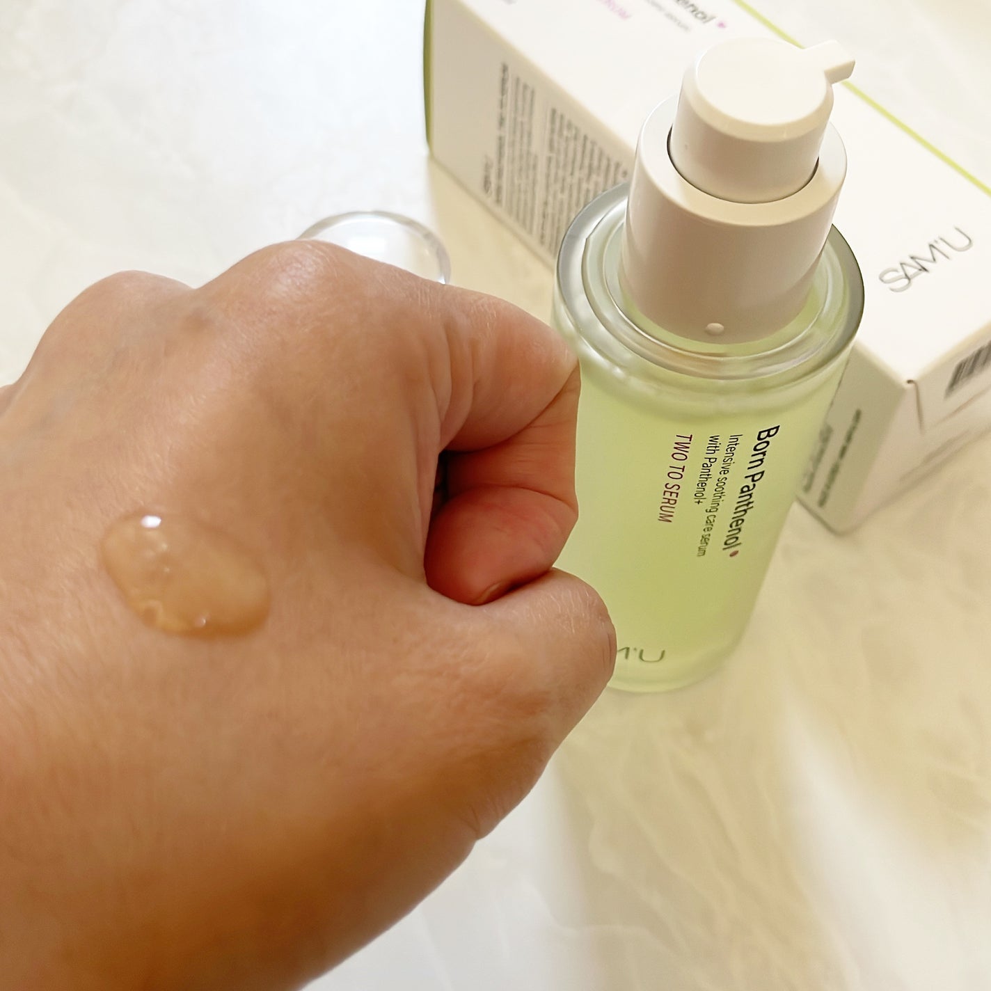 ボーンパンテノールトゥートゥーセラム/SAM'U/美容液を使ったクチコミ(3枚目)