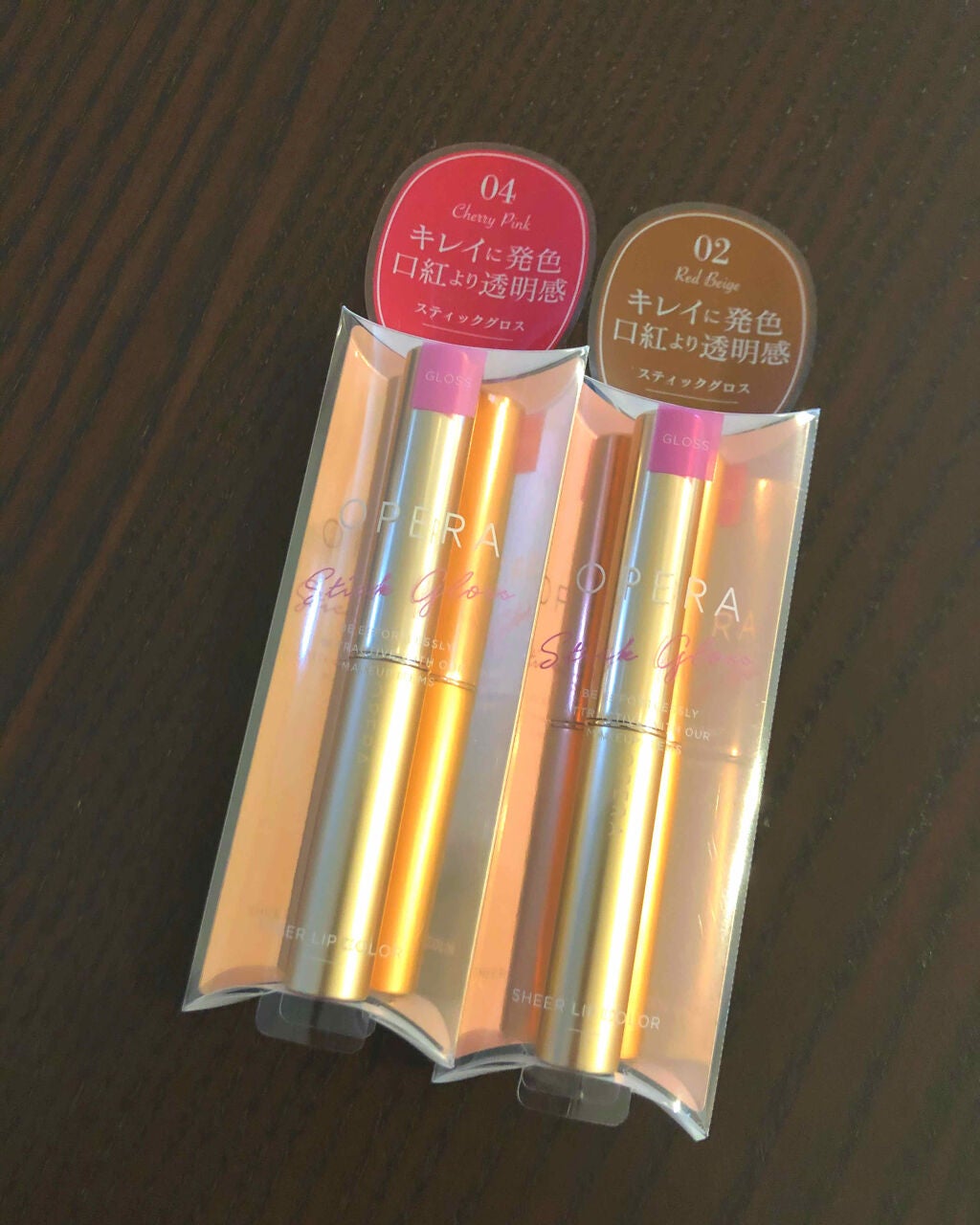 オペラ シアーリップカラー RN/OPERA/リップグロスを使ったクチコミ(1枚目)