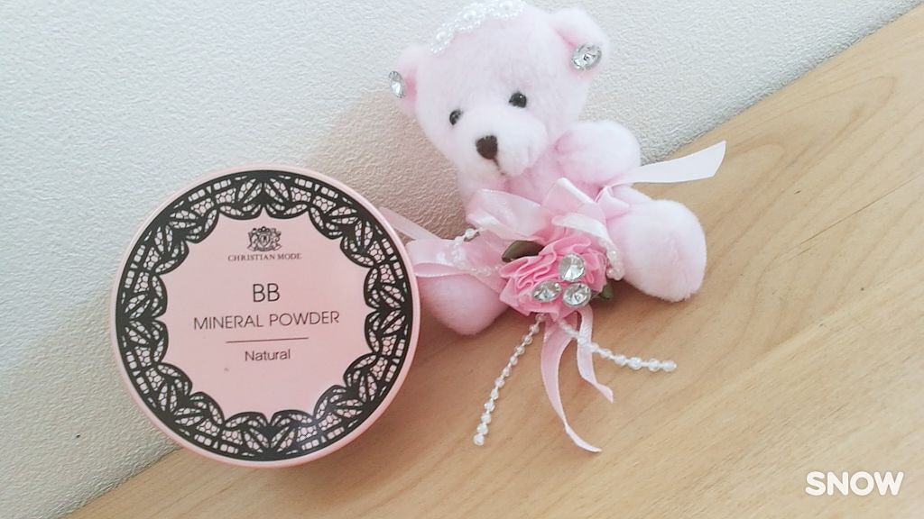 BB ミネラルパウダー/クリスチャンモード/ルースパウダーを使ったクチコミ（1枚目）