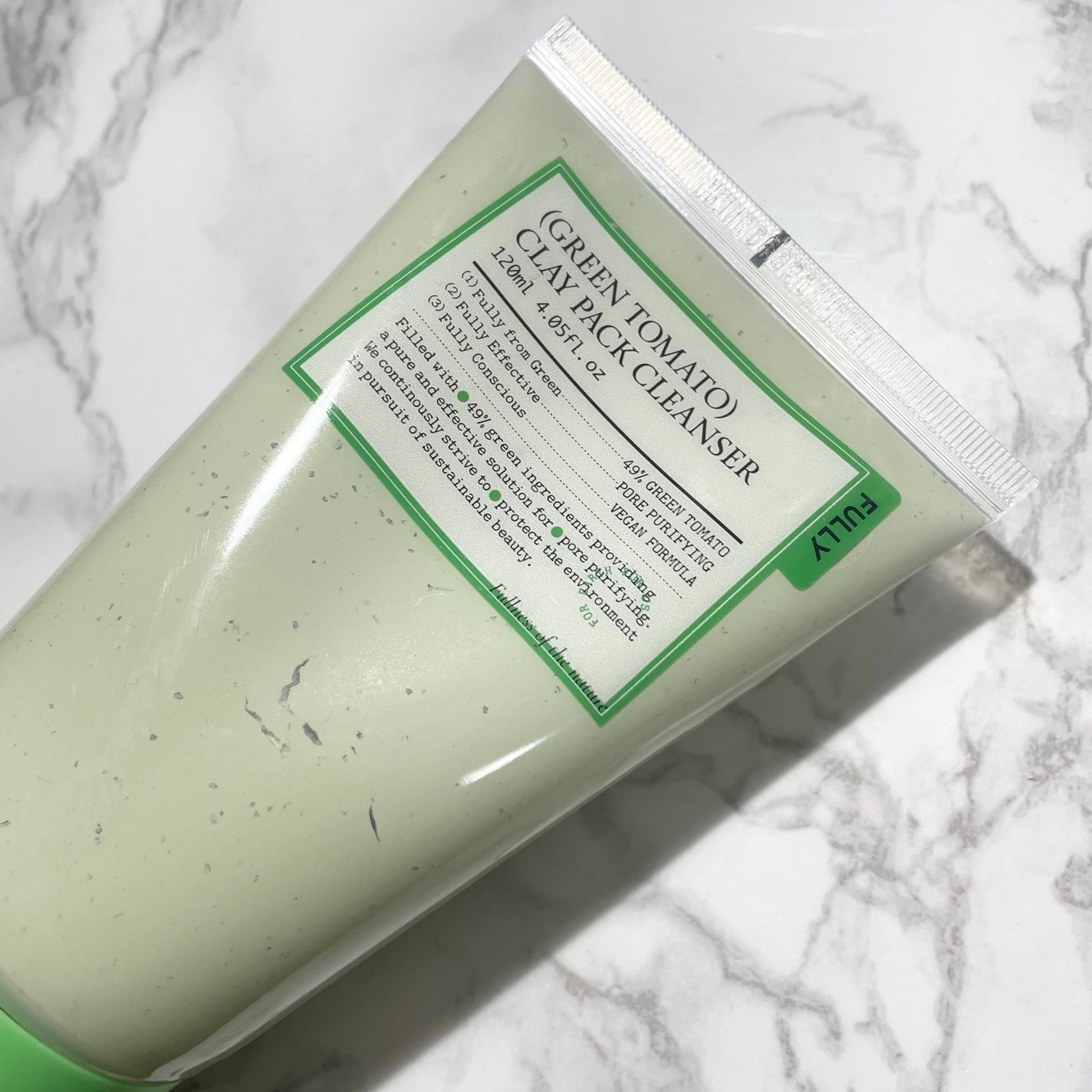グリーントマトクレイマスククレンザー/FULLY/洗い流すパック・マスクを使ったクチコミ(5枚目)