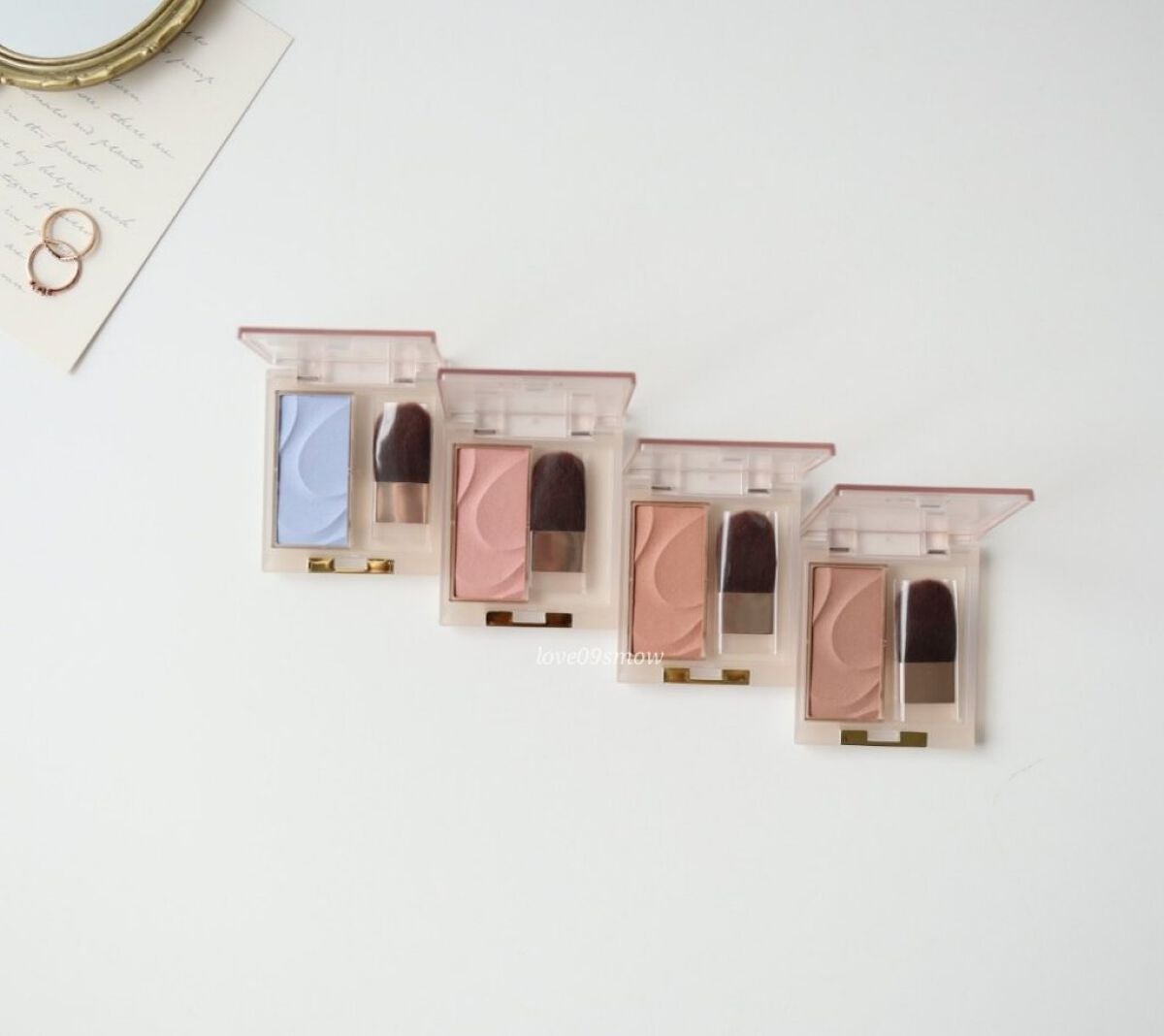 シームレストーン ブラッシュ/excel/パウダーチークを使ったクチコミ(5枚目)