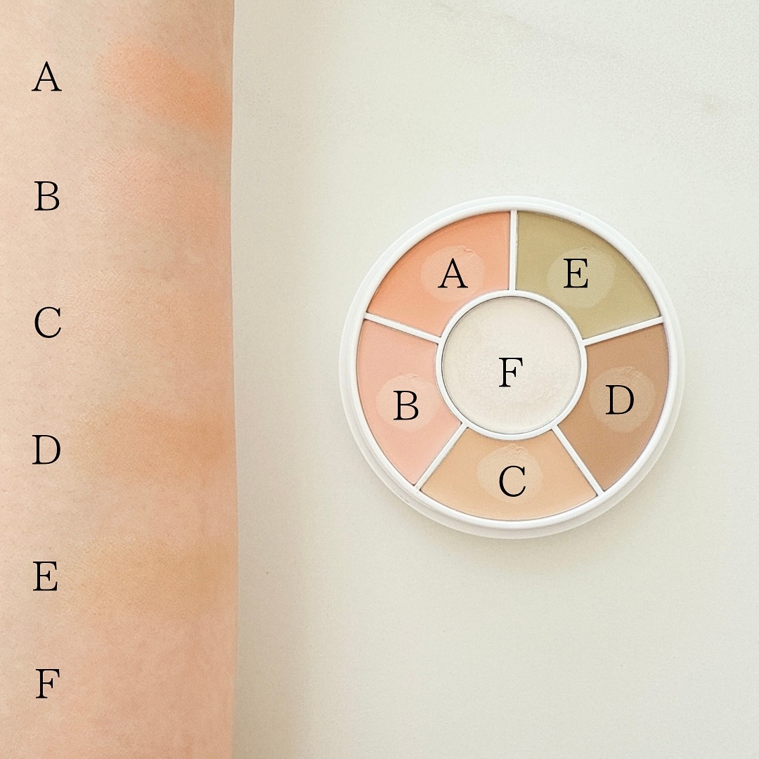 デザイニングマルチパレット/ABOUT TONE/パレットコンシーラーを使ったクチコミ（3枚目）