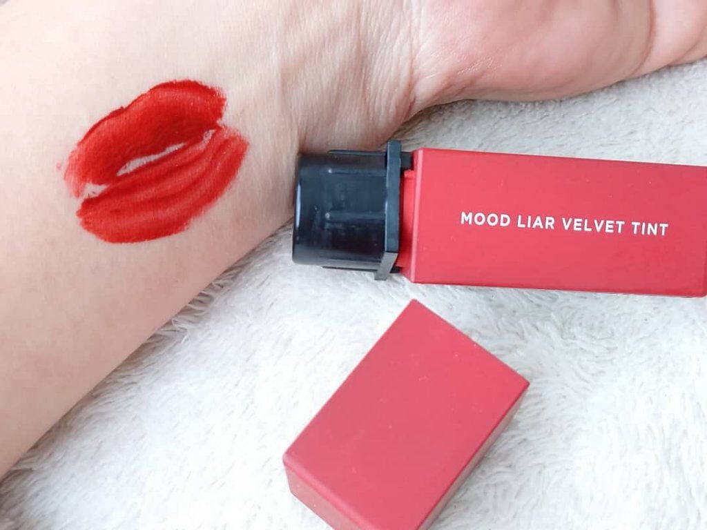 ムードライアー ベルベットティント/lilybyred/リップティントを使ったクチコミ(2枚目)