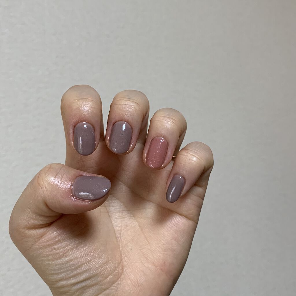 ウィークリージェル NE-42 Pink Beige/HOMEI/ジェルネイルを使ったクチコミ（2枚目）