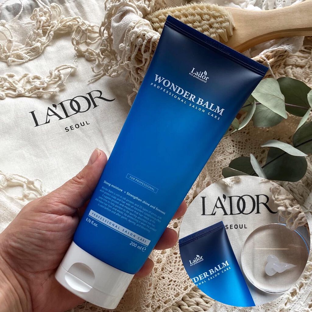 WONDER BALM/La'dor/洗い流すヘアトリートメントを使ったクチコミ(5枚目)