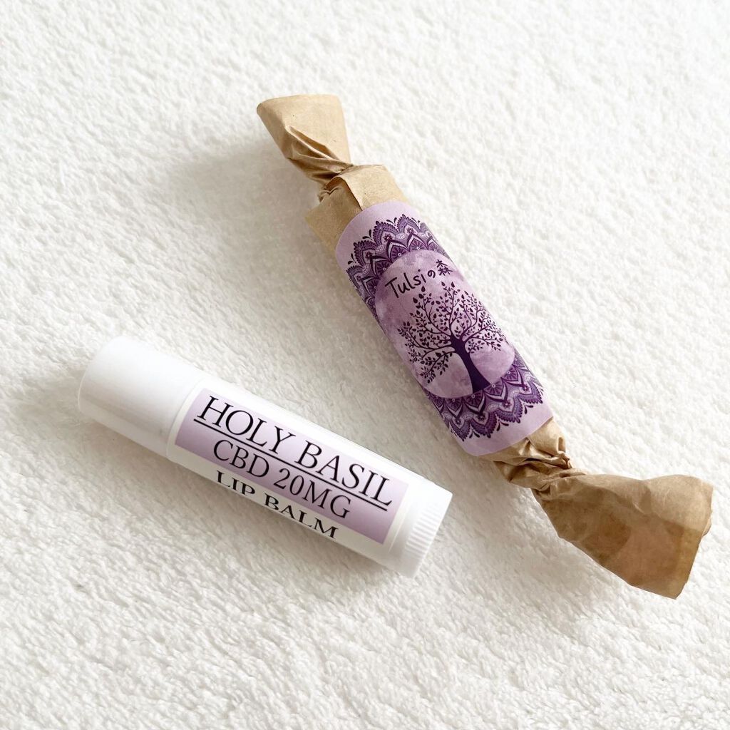 トゥルシー(ホーリバジル)×CBD20MG   リップクリーム/トゥルシーの森/リップクリームを使ったクチコミ（1枚目）