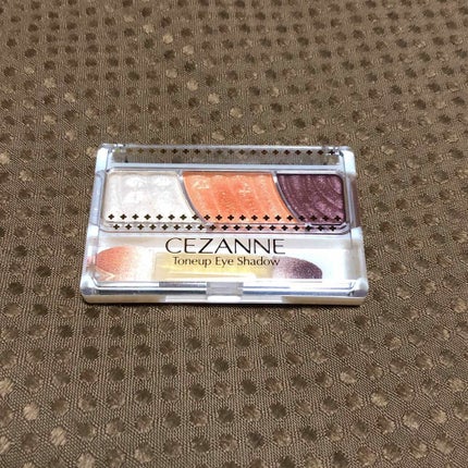 トーンアップアイシャドウ/CEZANNE/アイシャドウパレットを使ったクチコミ(1枚目)