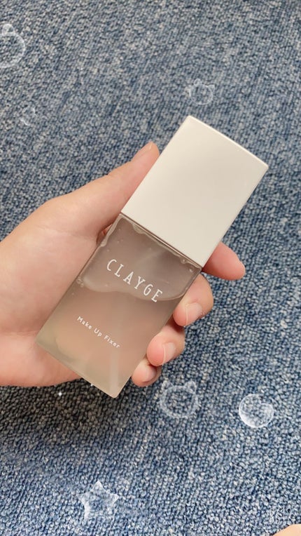 メイクアップフィクサー/CLAYGE/フィックスミストを使ったクチコミ(1枚目)