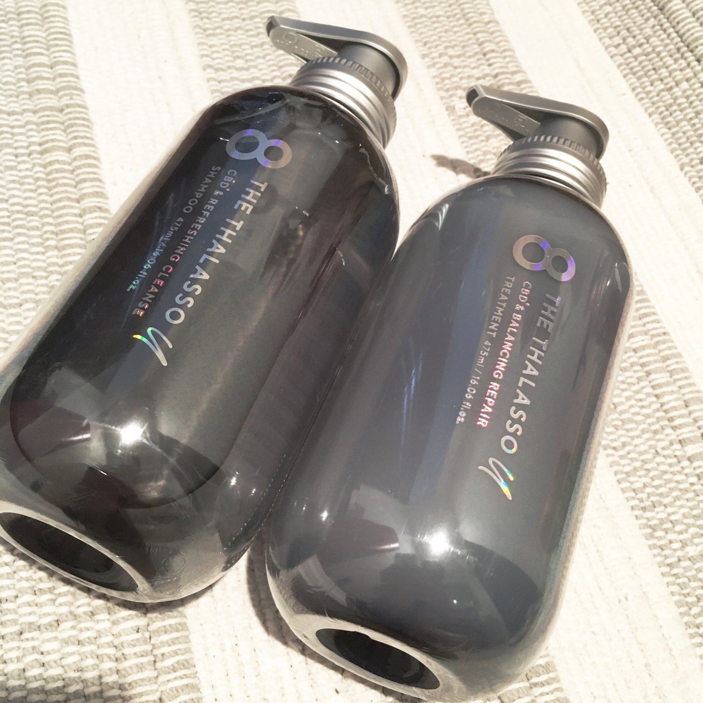 エイトザタラソ ユー CBD&リフレッシング クレンズ 美容液シャンプー/CBD&バランシング ダメージリペア 美容液ヘアトリートメント/エイトザタラソ/市販シャンプーを使ったクチコミ(1枚目)