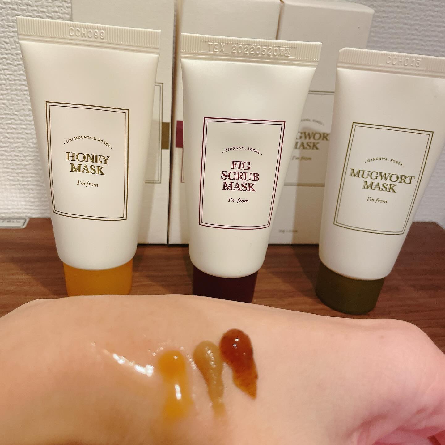 フィグスクラブマスク/I'm from/スクラブ・ゴマージュを使ったクチコミ（2枚目）