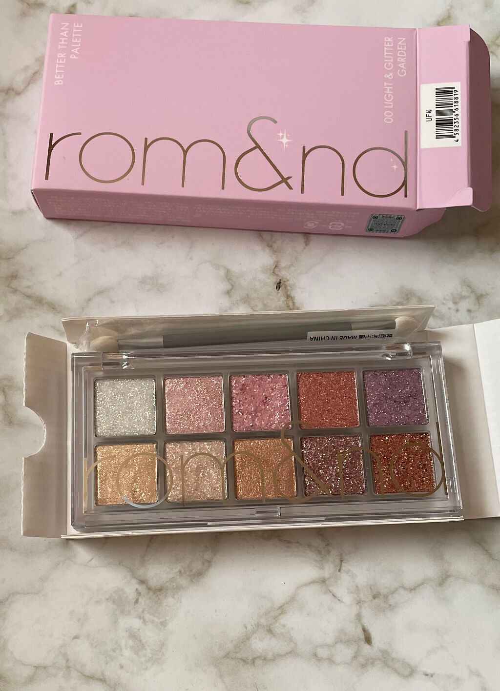 ベターザンパレット/rom&nd/アイシャドウパレットを使ったクチコミ(5枚目)