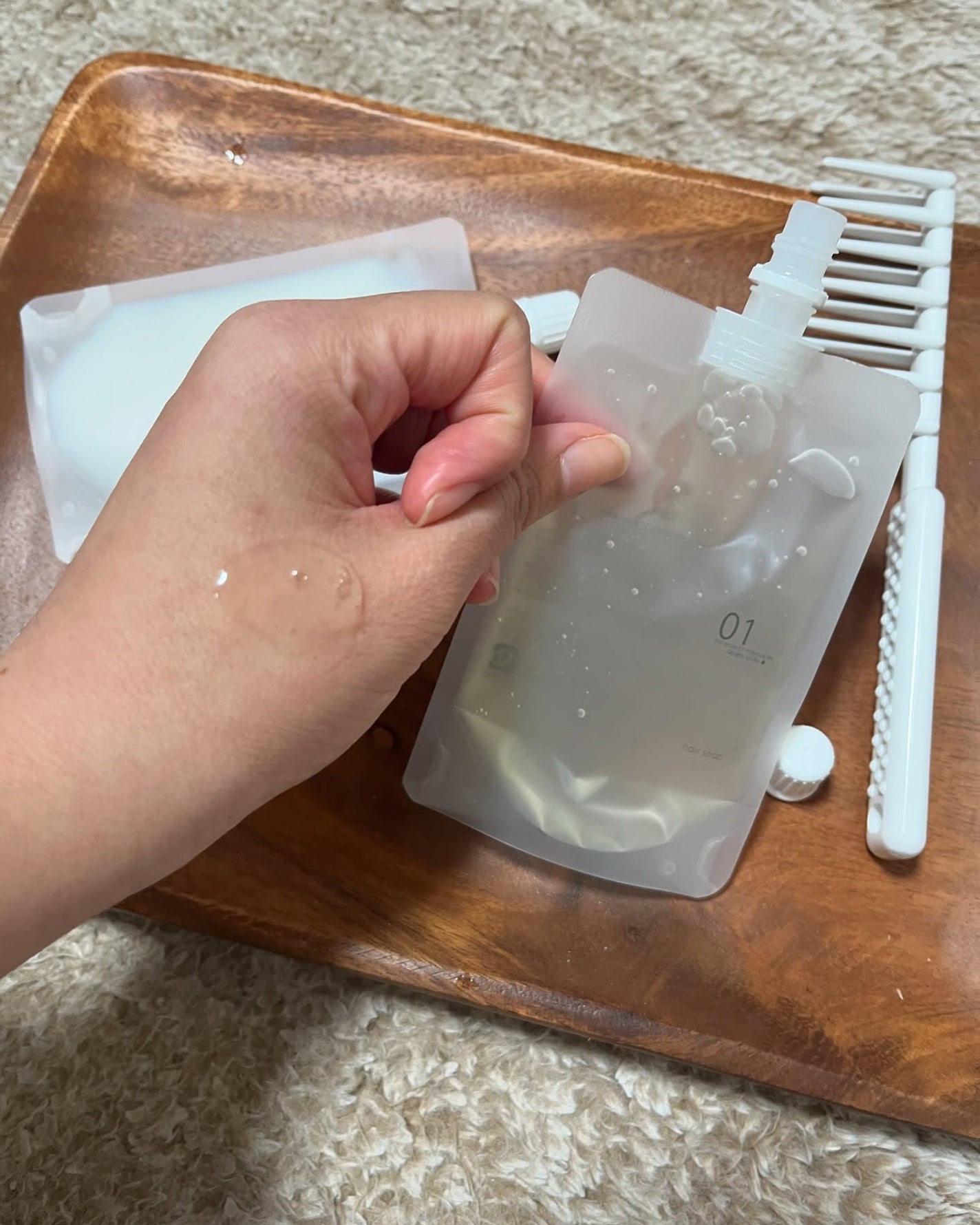 いいねくださった方フォローします✳︎フォロバ100 on LIPS 「高濃度ケラチンシャンプートリートメント高濃度のケラチンの泡が癖..」(3枚目)