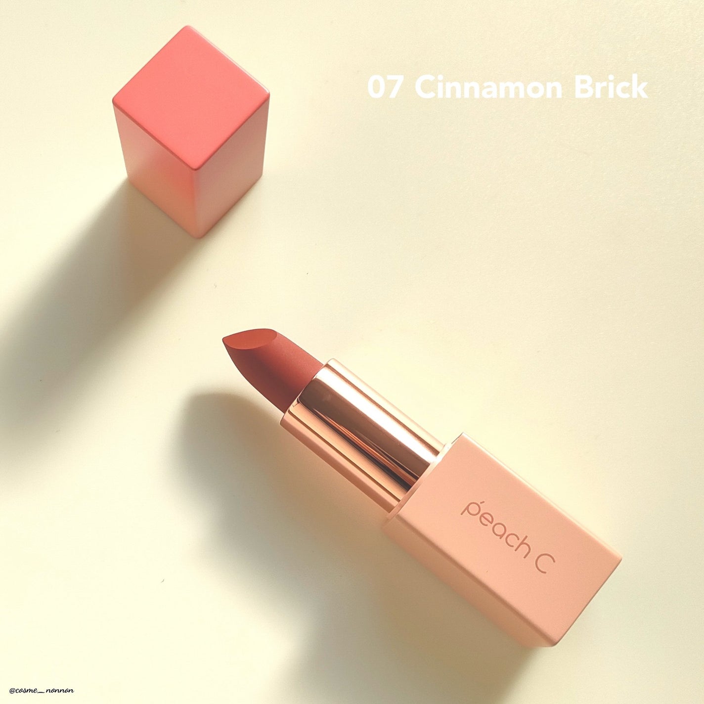 イージーマットリップスティック/Peach C/口紅を使ったクチコミ(3枚目)