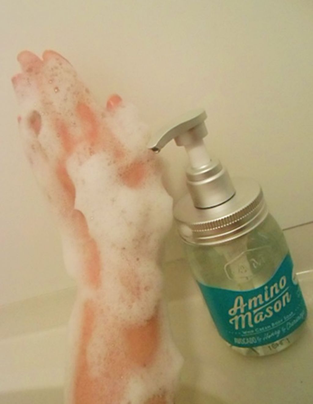 ホイップクリーム ボディソープ モイスト/アミノメイソン/ボディソープを使ったクチコミ(9枚目)