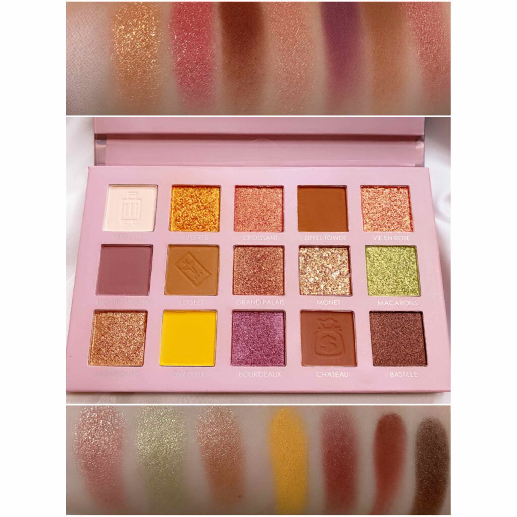 GO TRAVEL 15色アイシャドウパレット/FOCALLURE/アイシャドウパレットを使ったクチコミ（2枚目）