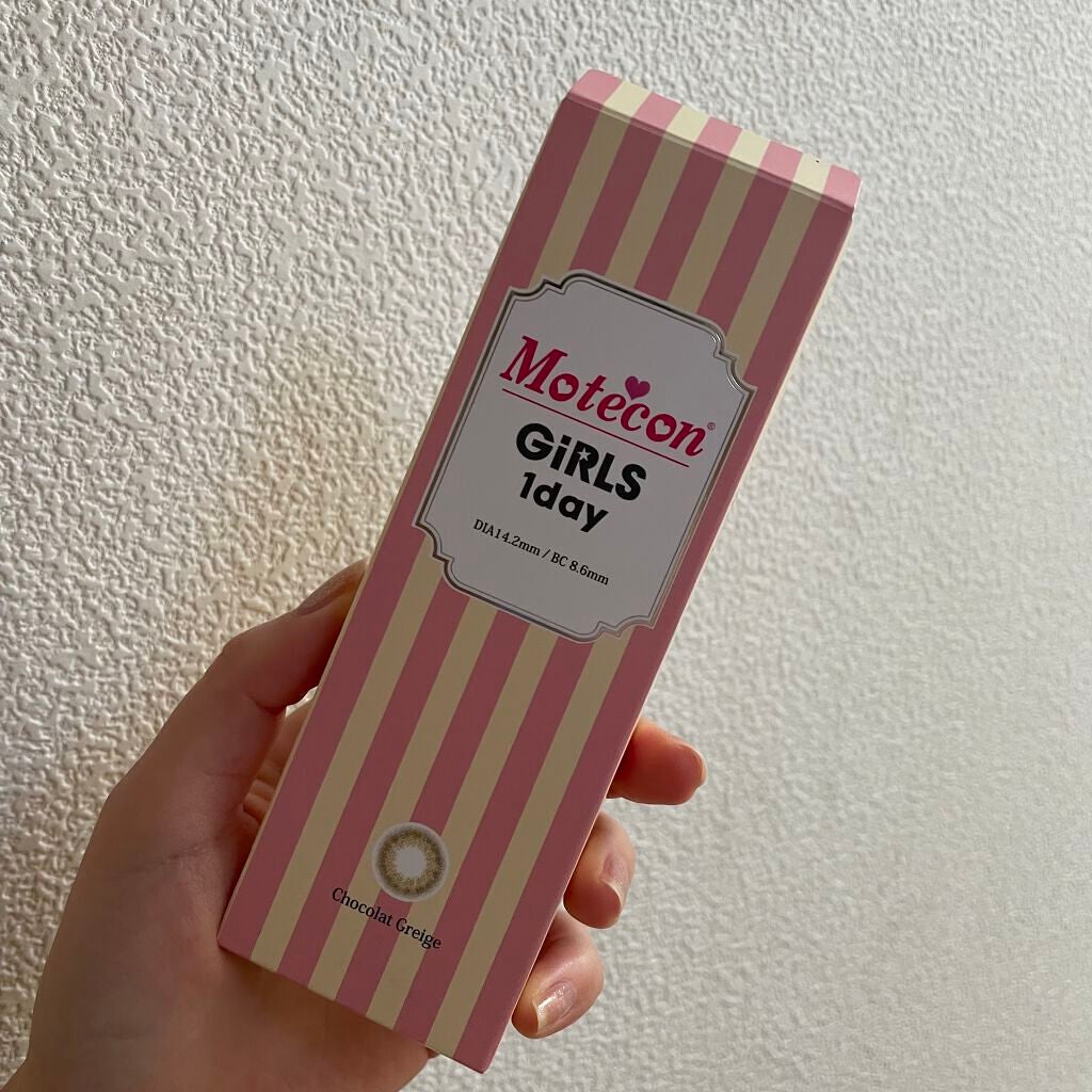 モテコン ガールズワンデー/モテコン/ワンデー(1DAY)カラコンを使ったクチコミ(4枚目)