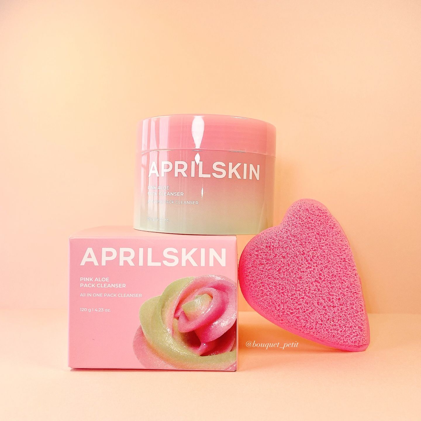 ピンクアロエメレンゲクレンザー/APRILSKIN/その他洗顔料を使ったクチコミ（2枚目）