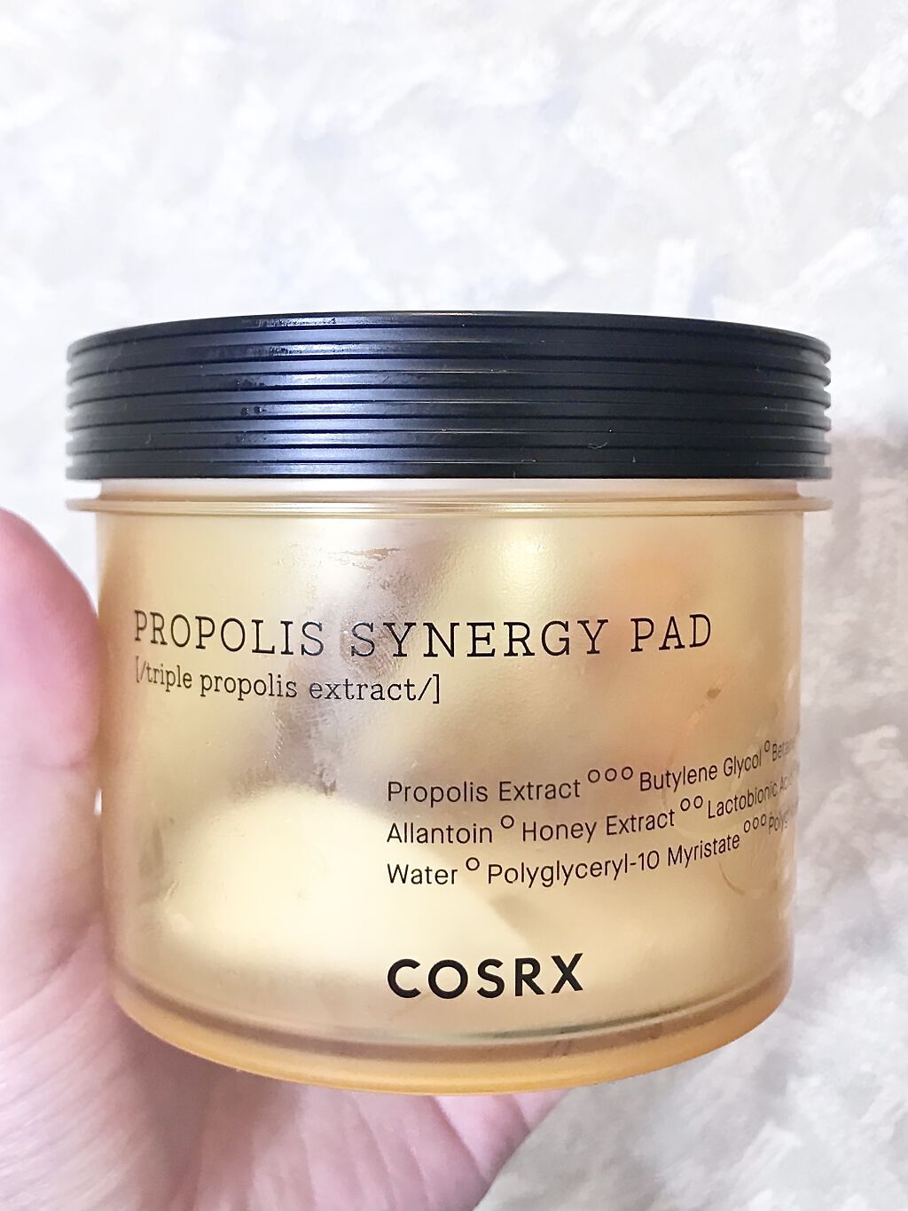 フルフィットプロポリスシナジーパッド/COSRX/トナーパッドを使ったクチコミ（1枚目）