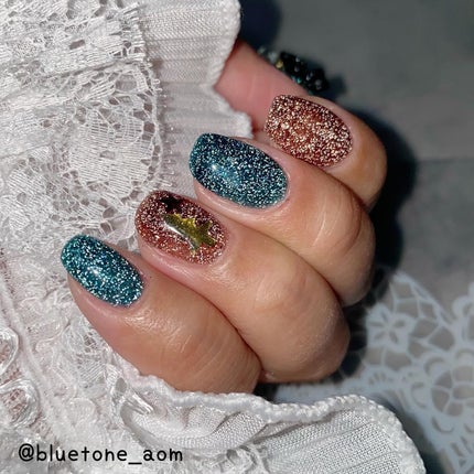 Burst Flash gel/Beach/ジェルネイルを使ったクチコミ(4枚目)