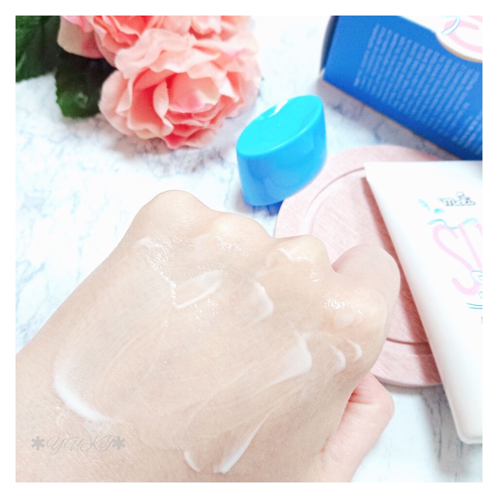 メロメリ アクア バリアサン/meloMELI/日焼け止めクリームを使ったクチコミ(3枚目)