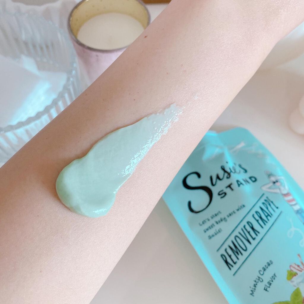 スージースタンド リムーバーフラペのクチコミ「❁❁❁



塗るだけで、サロン帰りのようなツルスベ肌に♡




🌿スージースタンド　リムー.....」（3枚目）