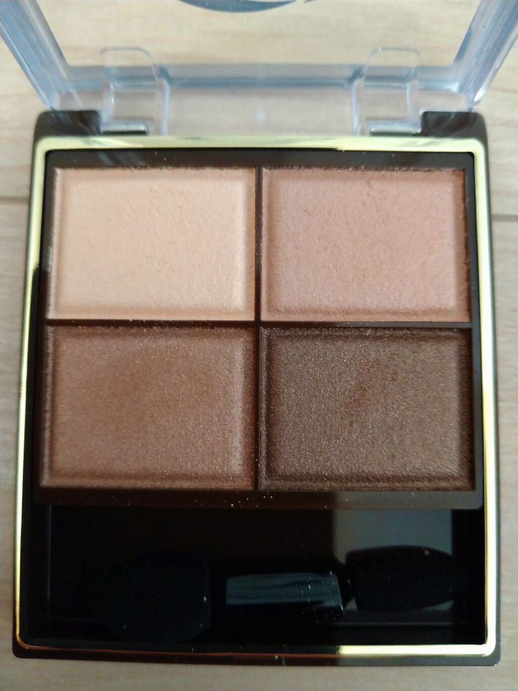 スキニーリッチシャドウ/excel/アイシャドウパレットを使ったクチコミ(3枚目)