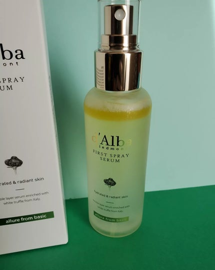 ダルバ ホワイトトリュフファーストスプレーセラム/ダルバ/ミスト状化粧水を使ったクチコミ(3枚目)