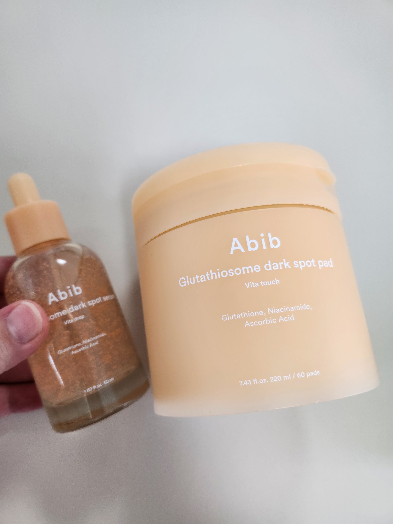 グルタチオンソームダークスポットセラムビタドロップ/Abib /美容液を使ったクチコミ（3枚目）