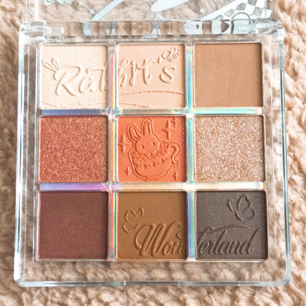 クォーツ 9色アイシャドウパレット(ドリームランドアイシャドウ)/ZEESEA/アイシャドウパレットを使ったクチコミ(3枚目)