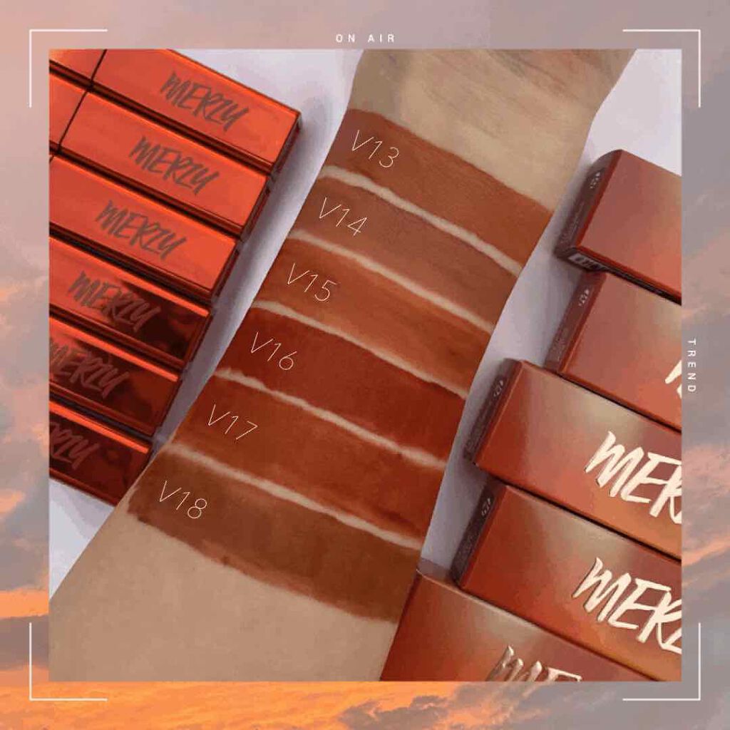 ザ ファースト ベルベット ティント シーズン3/MERZY/リップティントを使ったクチコミ(1枚目)